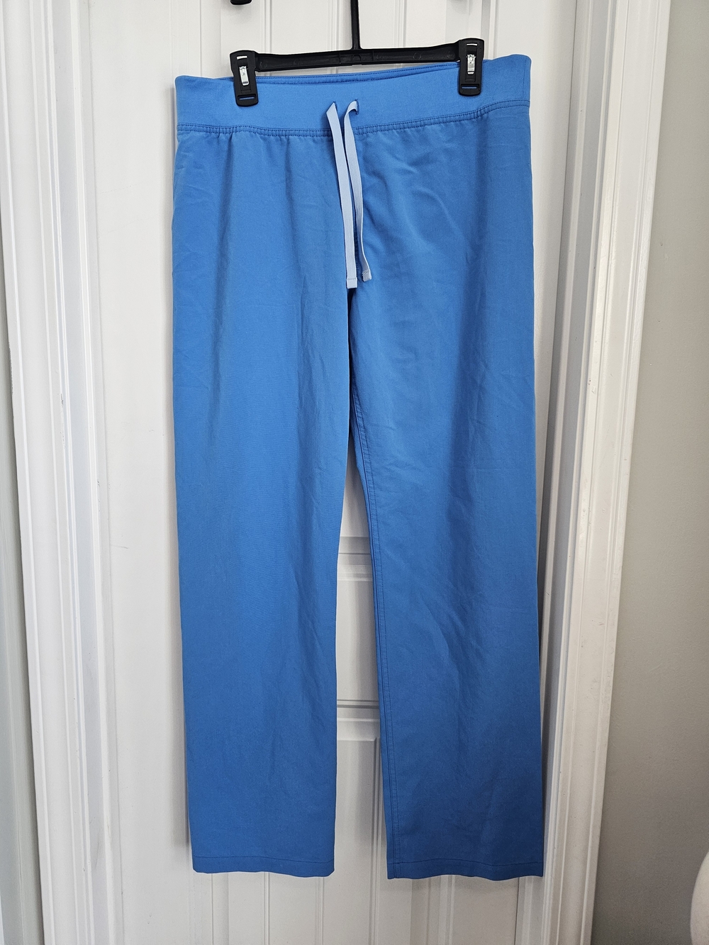 Figs Women's Blue Drawstring Scrub Pants